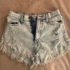 MIU high wasted shorts